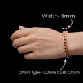 Cuban Link Statement Bracelet