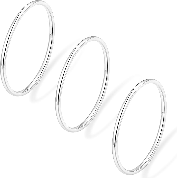 Minimalist Stacking Band Ring