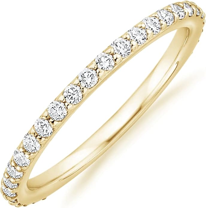 Braided Twist Eternity Ring