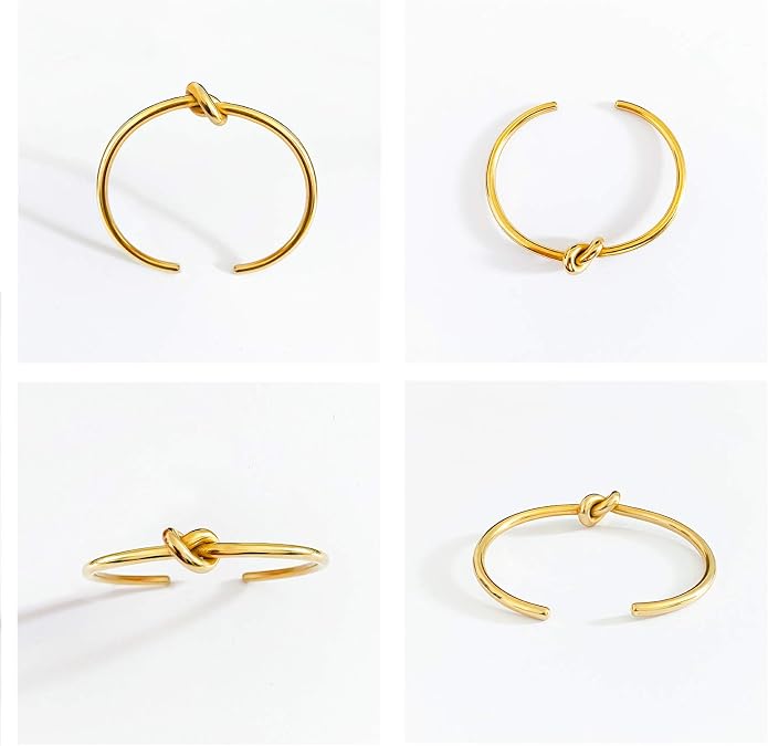 Minimalist Beaded Bangle