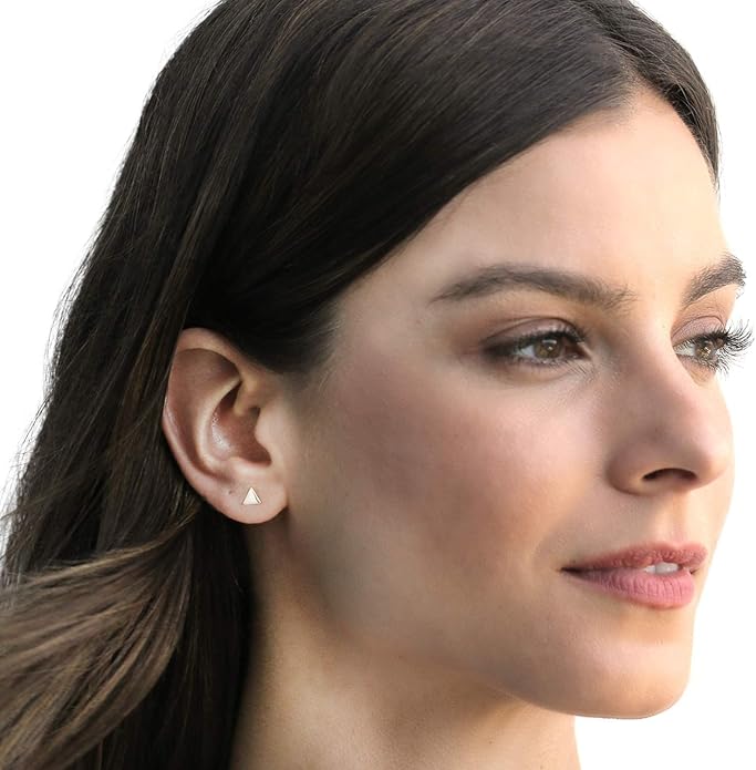 Minimalist Geometric Stud Earrings